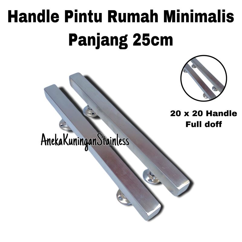 handle pintu / gagang pintu / gagang pintu rumah kotak grafir panjang 25cm