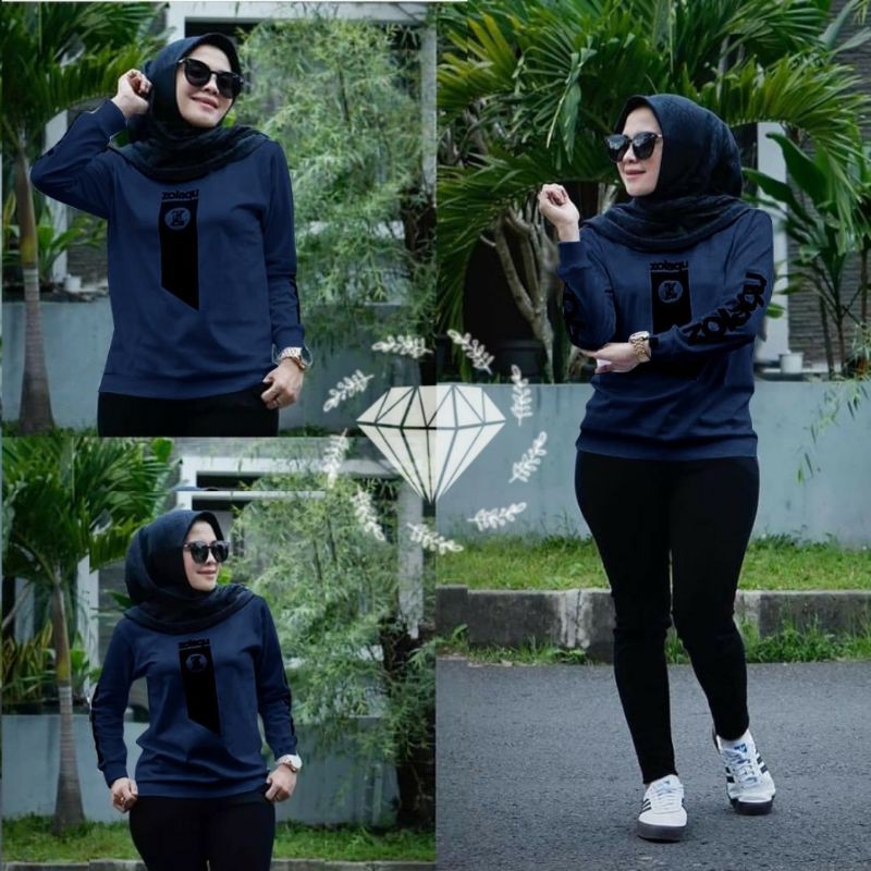 SET CELANA LINANDA, BABYTERRY, GAMIS HIJAB MUSLIM, SETELAN OLAHRAGA, 2 UKURAN