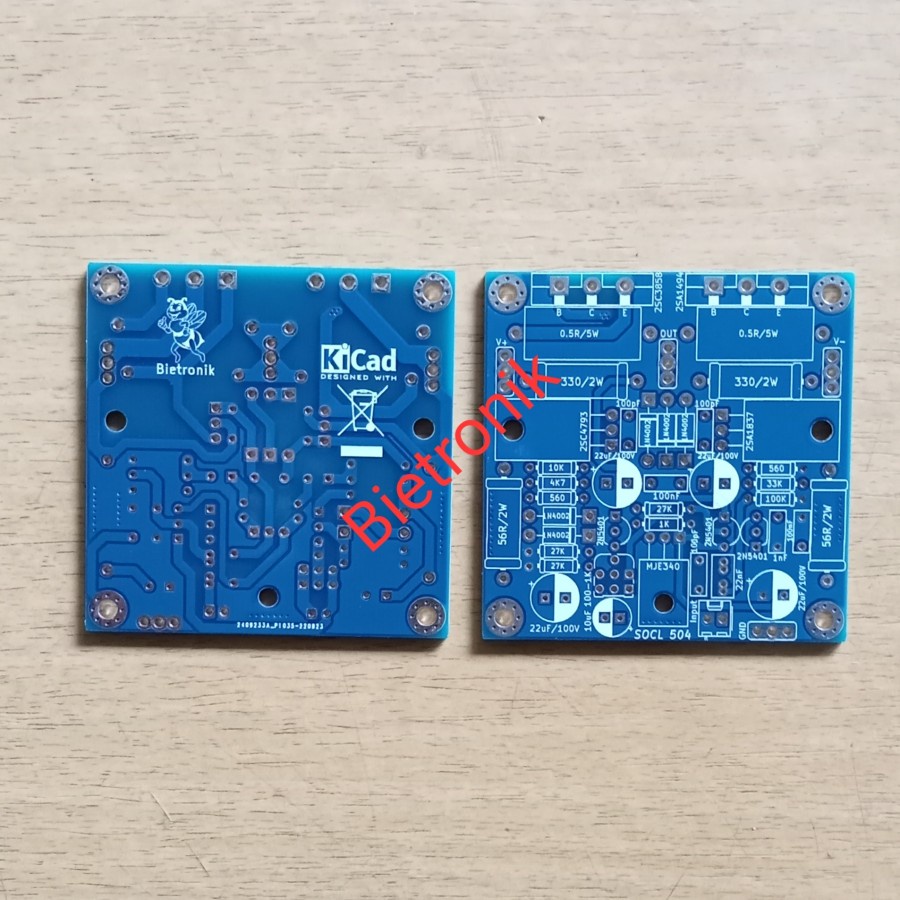 PCB SOCL 504 Amp Dauble layer