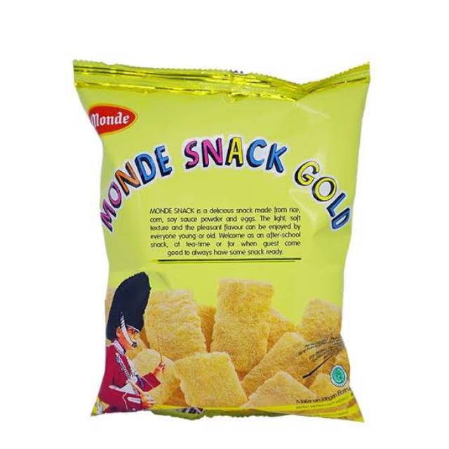 

Monde snack gold 25 gram pouch