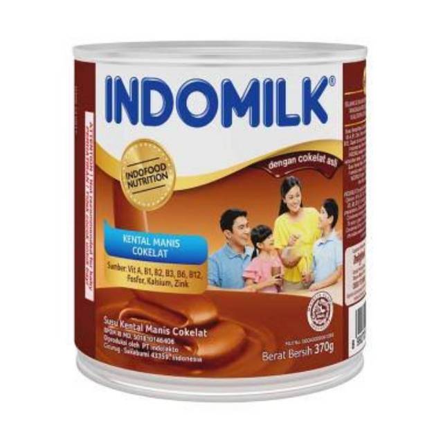 

Susu Kaleng Indomilk / Cap Enaak 370g