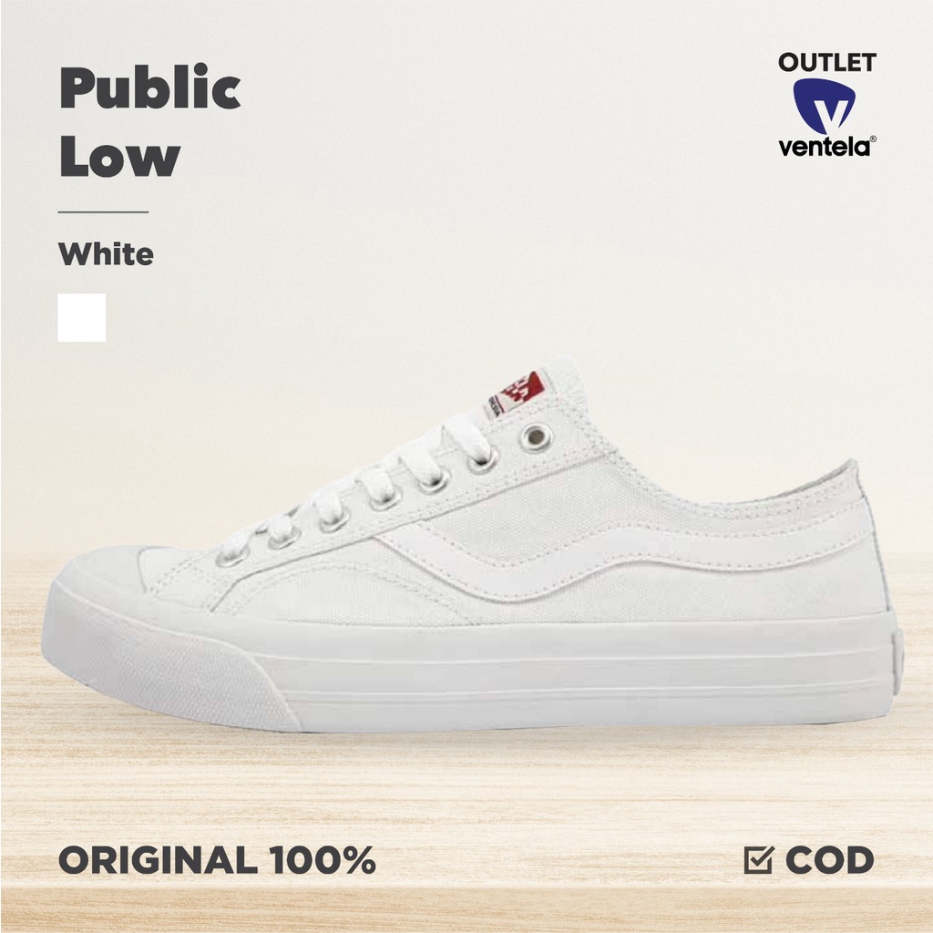 Ventela Public Low White