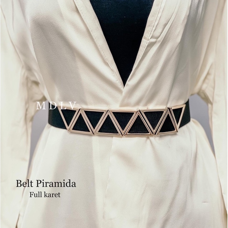 MDLV ~ BELT PIRAMIDA STREET // BELT IMPORT GOOD QUALITY // BELT IMPORT WANITA