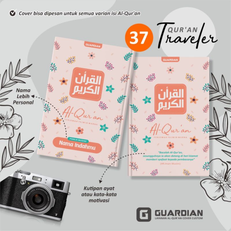 Al Qur'an Hafalan 7 Blok (Bisa request nama dan quotes)