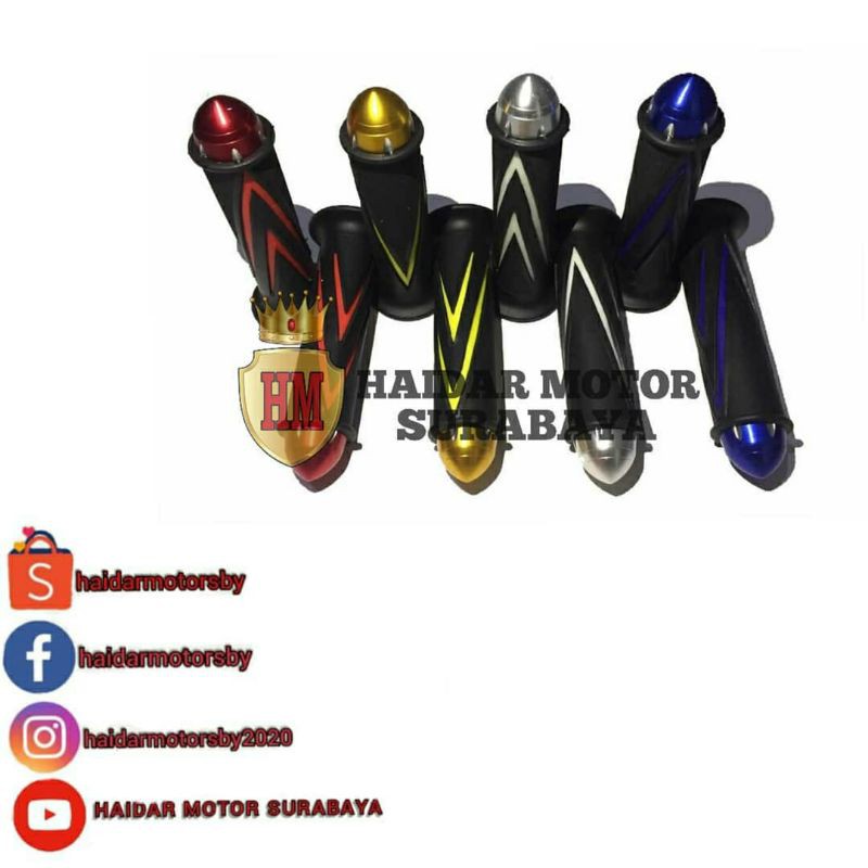 variasi handgrip motor/pegangan karet stir motor termurah/hengrib variasi grosir surabaya