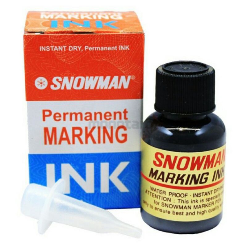

Refill Tinta Spidol Permanent Marker Ink Sowman MIG-20- HITAM (harga 1 Pcs)