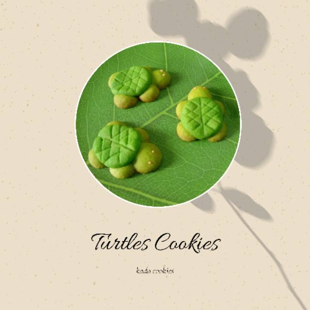 

Turtles Cookies (kue kura-kura)