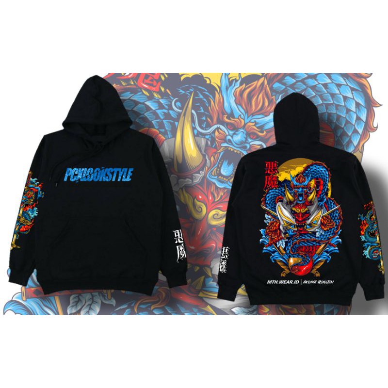 SOLD OUT HOODIE PCXLOOKSTYLE  | AKUMA RYUJIN | JAKET SUNMORI | MTHWEAR | NOT PROSTREET