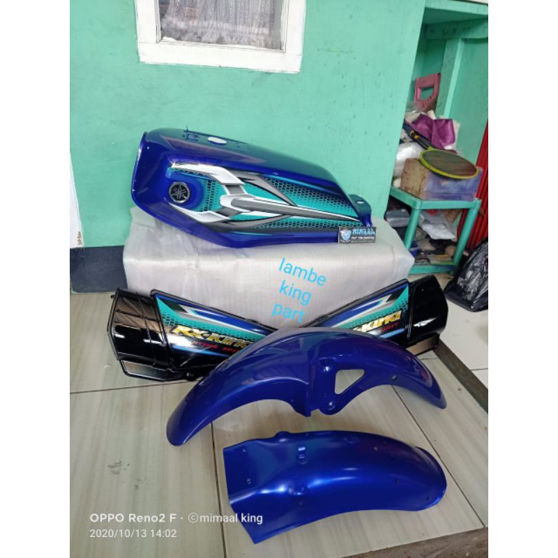 Tangki RX king 2007 biru full set