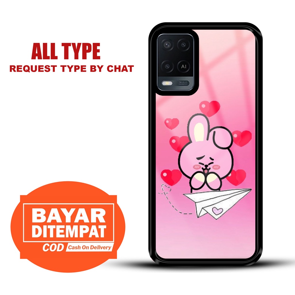 Candyaccaja - Case BT21 - OPPO A59 F1S A52 A92 A33 2020 A53 A31 - Fashion Case Terbaru Termurah Terl