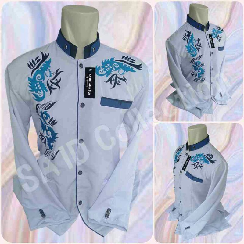 Koko Jasko putih bordir cina