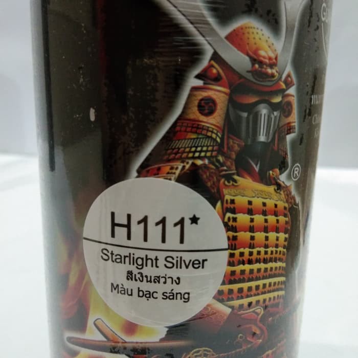 Samurai Paint 400ml Starlight Silver (h111) 1star, Spray Paint Samurai