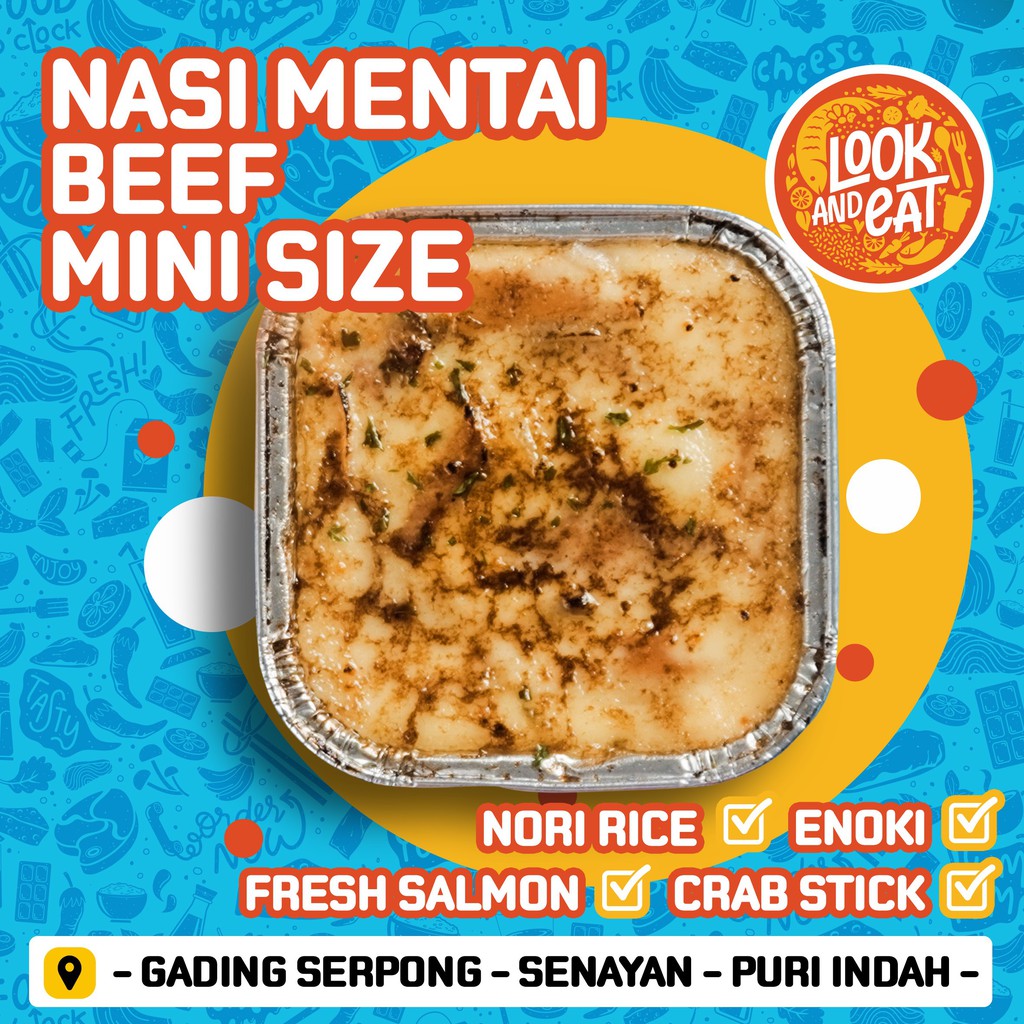 Mini Mentai | Nasi Mentai Mini Size - Lookandeat