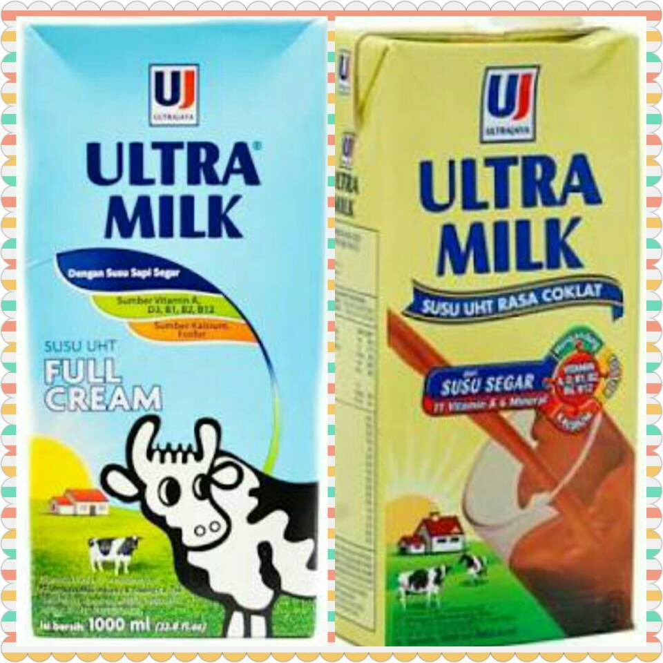 ULTRA MILK SUSU SEGAR UHT KEMASAN 1 LITER swalayan murah jakarta