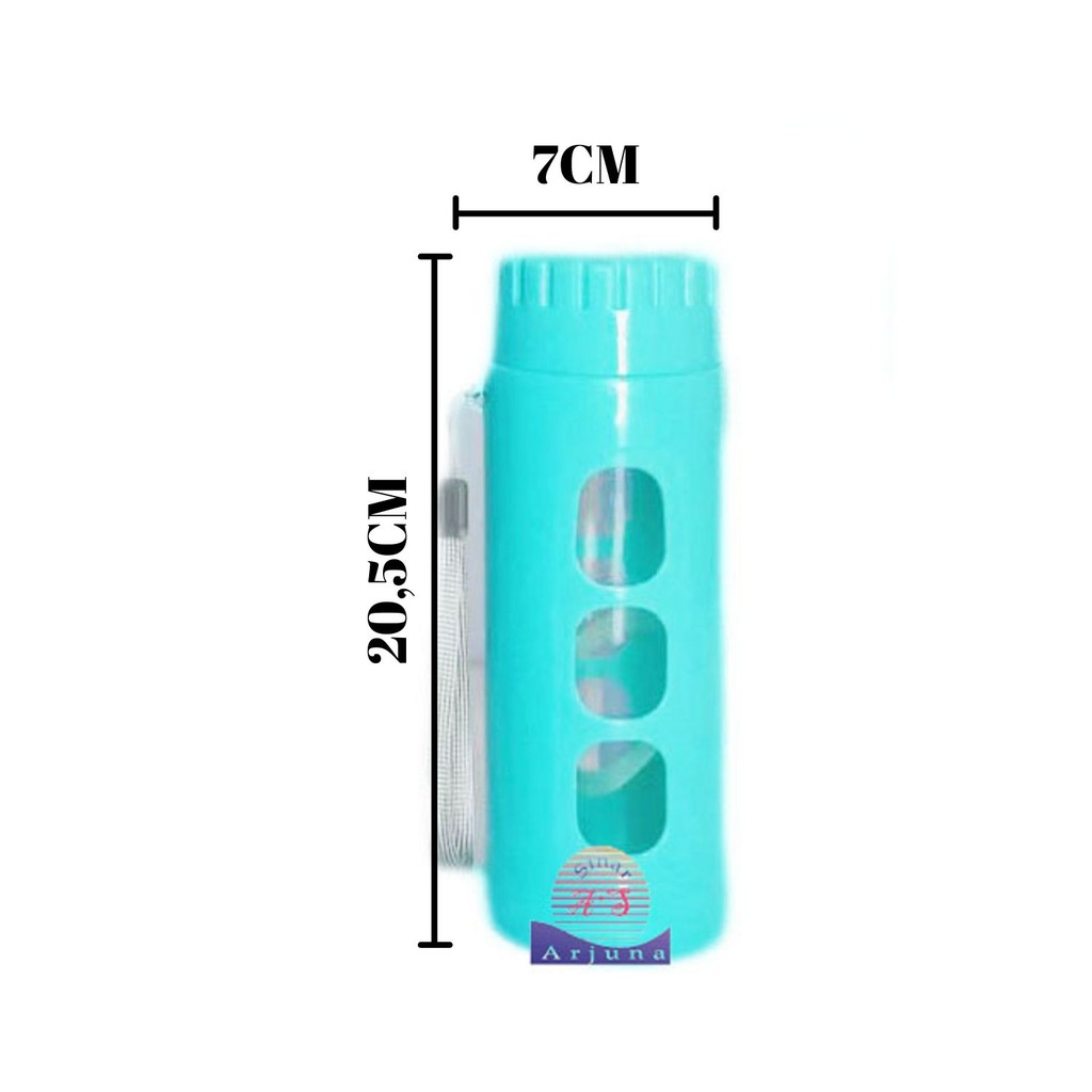 Botol Minum Kaca / Beling / Termos Air Minum 500 ml