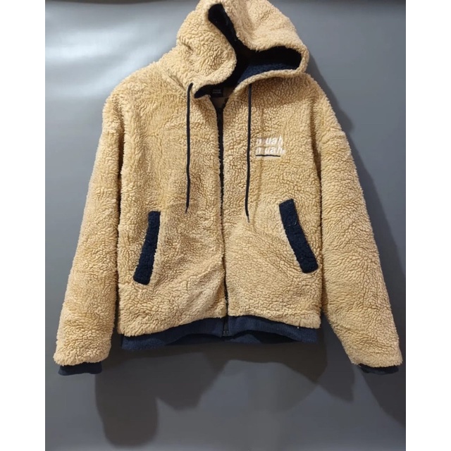 Jaket sherpa muahmuah
