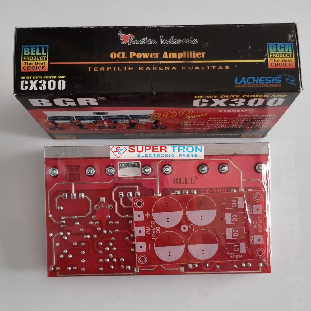 Kit Power Stereo CX 300 BGR