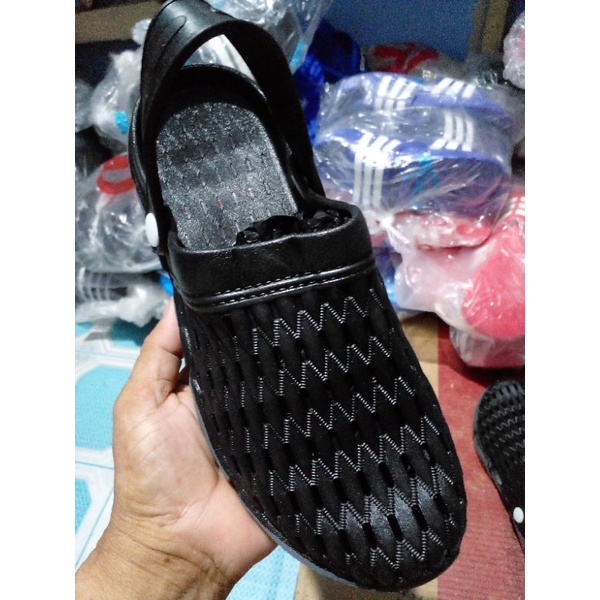 154 / sandal slop pakai tali belakang untuk pria merk you ken size 38 - 43