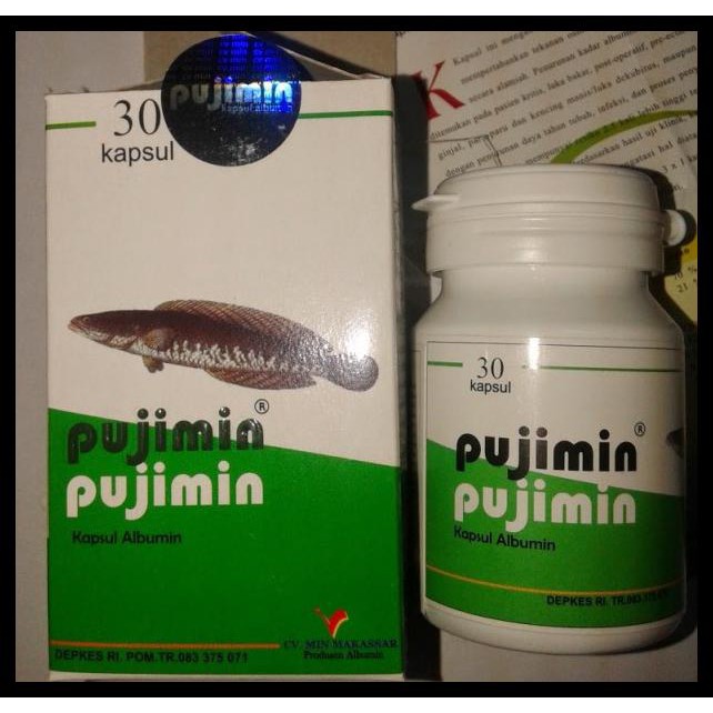 Pujimin Kapsul Albumin Ikan Kutuk / Gabus