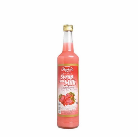 

MARJAN Boudoin Syrup Strawberry With Milk 460ml