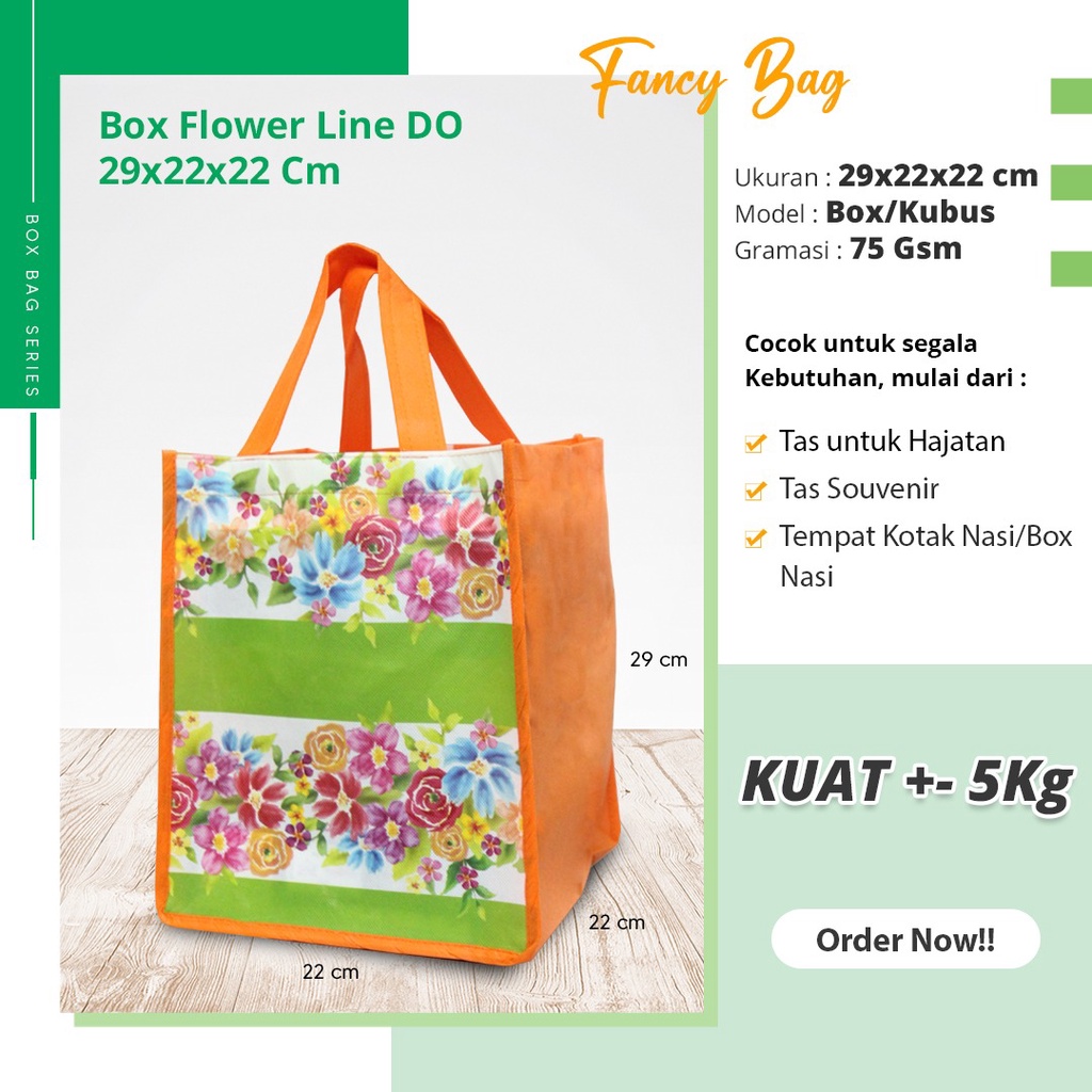 ALTHEA Tas Besek Tas Berkat Syukuran Tas Berkat Aqiqah Box Nasi 22X22 | 29x22x22