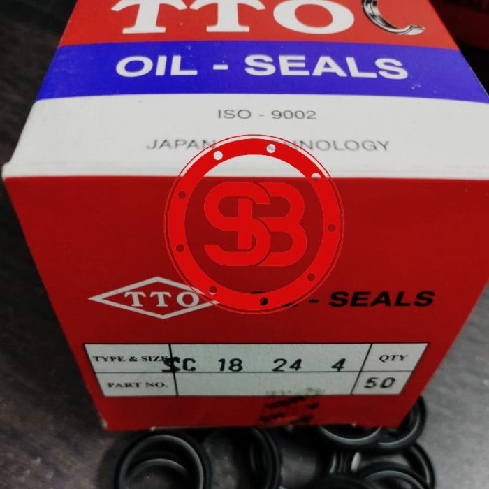 Oil Seal SC 18 24 4 / 18.00 24.00 4.00 / 18x24x4 TTO