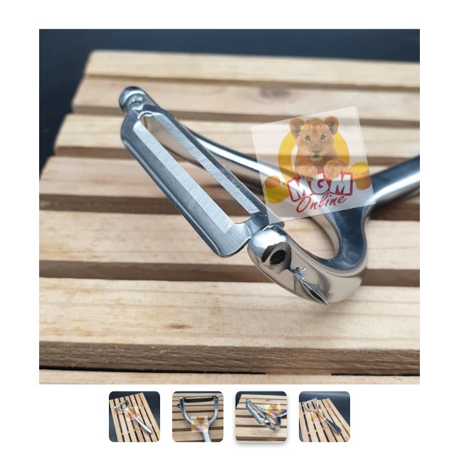 Peeler Stainless PREMIUM / Pengupas kulit kentang / wortel / buah