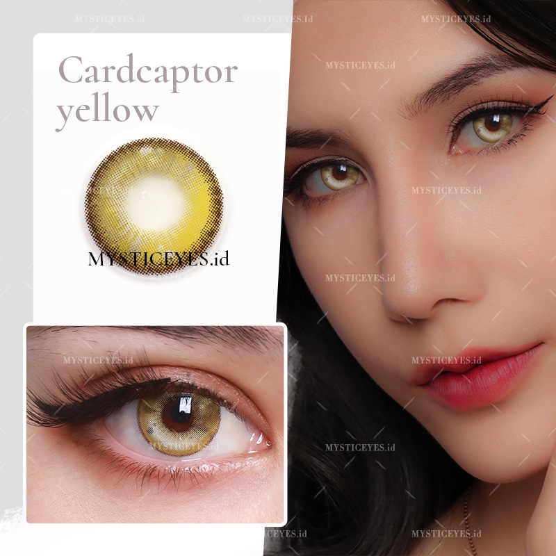 [✅COD] MYSTICEYES SOFTLENS CARDCAPTOR NORMAL14.0-14.5 MM