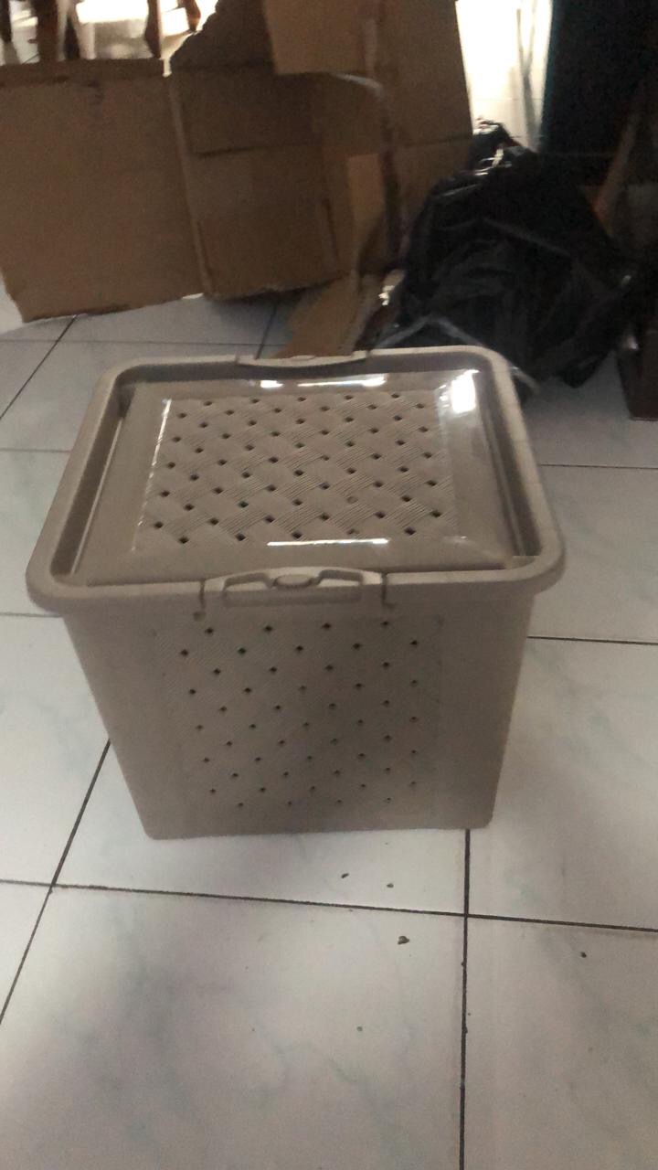 Tempat Sampah/tempat Sampah Injak/tempat Sampah Orthon/tempat Sampah 20liter/tempat Sampah Homy