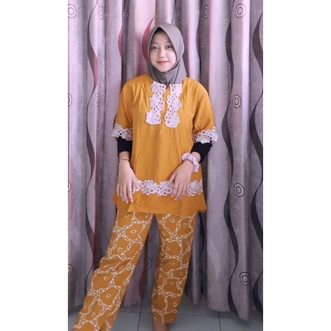 setelan renda/ set CP/ setelan arabian/ setelan rayon/ baby doll