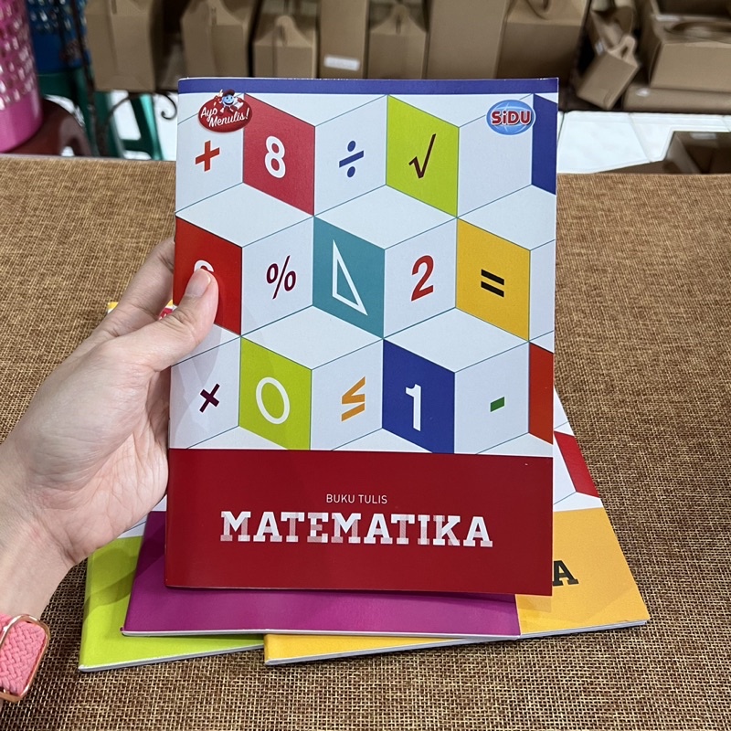 

Buku Kotak Matematika SIdu, Buku tulis Matematika Eceran