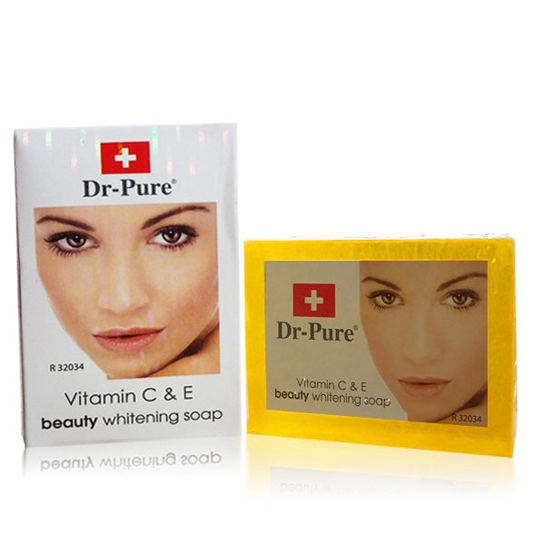 DR PURE Vitamin C&amp;E Beauty Brightening Soap 80gr