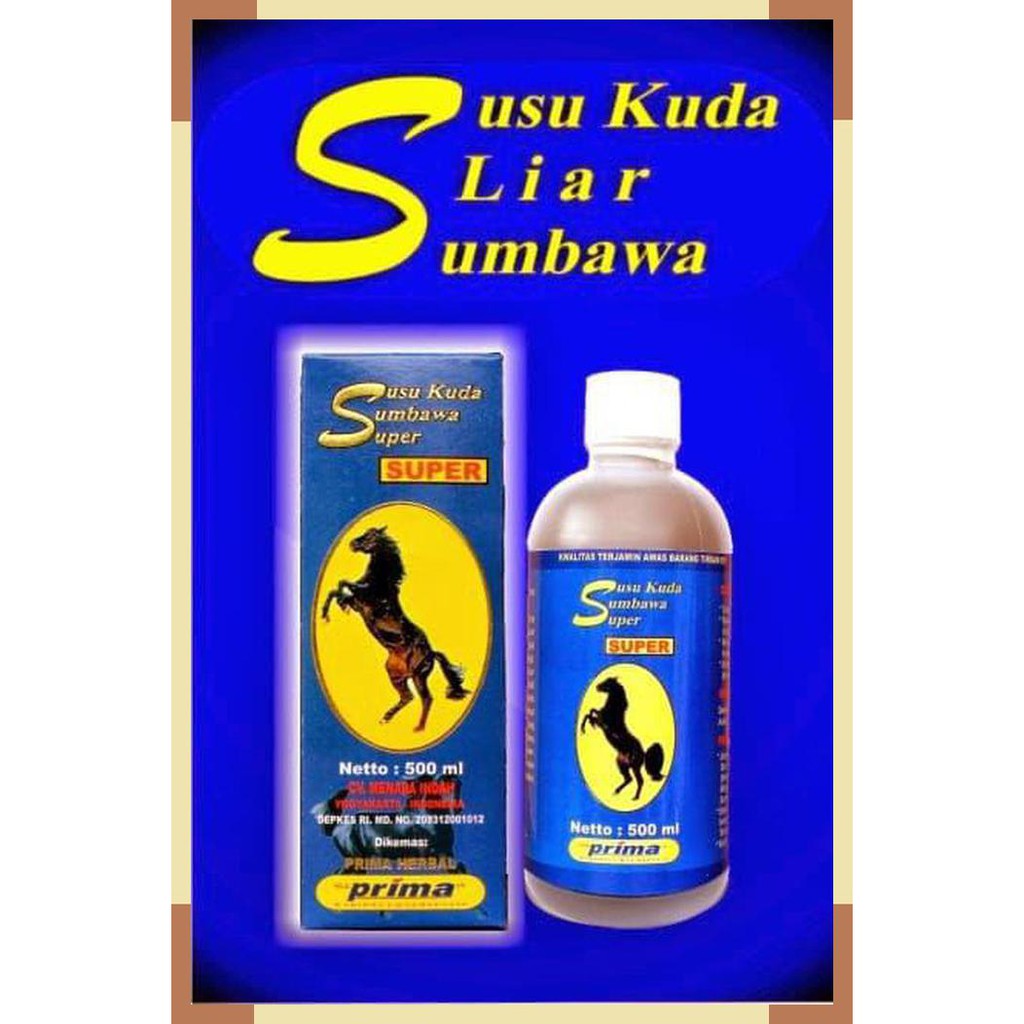 

susu kuda liar sumbawa super prima herbal