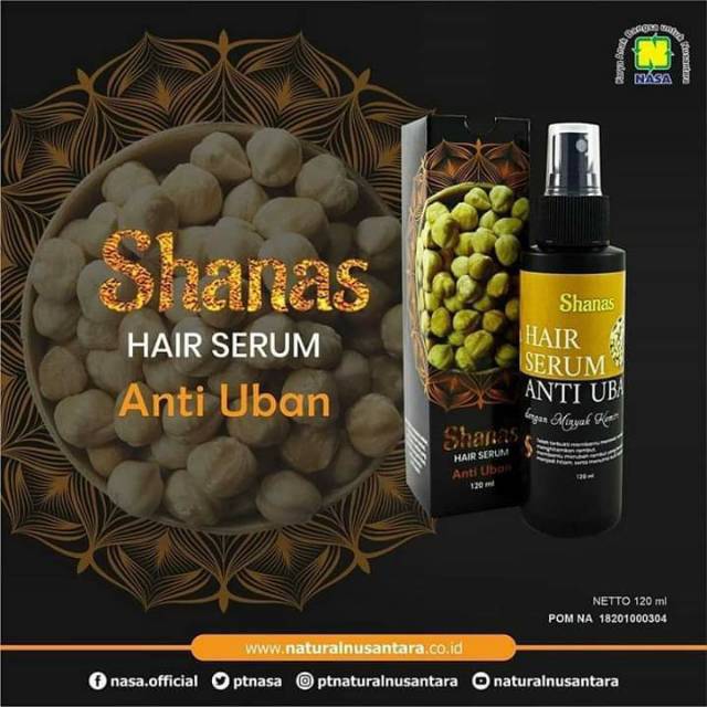 Hair serum shanas/ anti uban