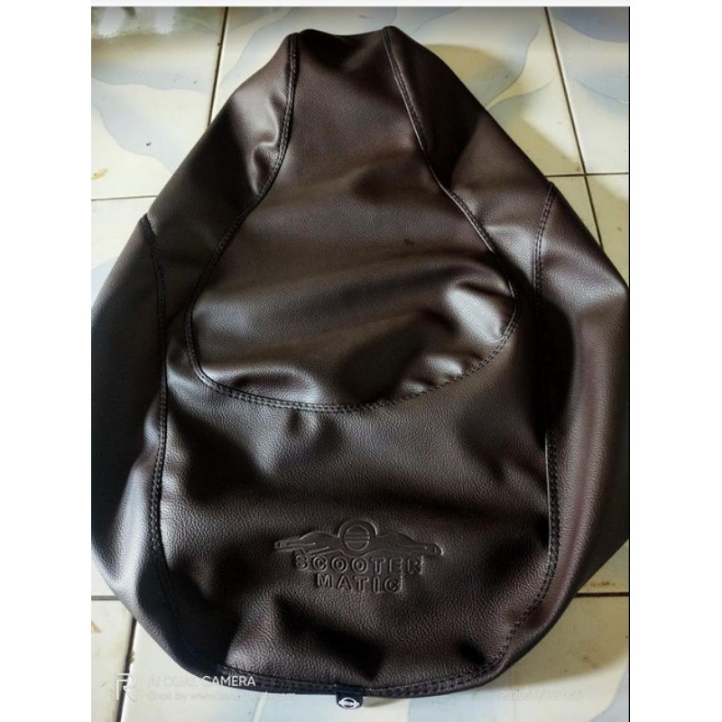 KULIT/SARUNG JOK /VESPA SPRINT S 150 I-GET BAHAN MBtech polos