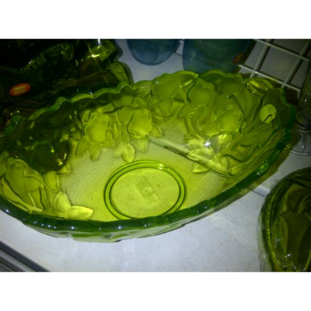 Mangkok Bunga Oval 11,5" Melamin