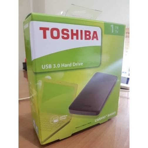 HDD EXTERNAL TOSHIBA BASIC 2,5&quot; 500GB 1TB 2TB