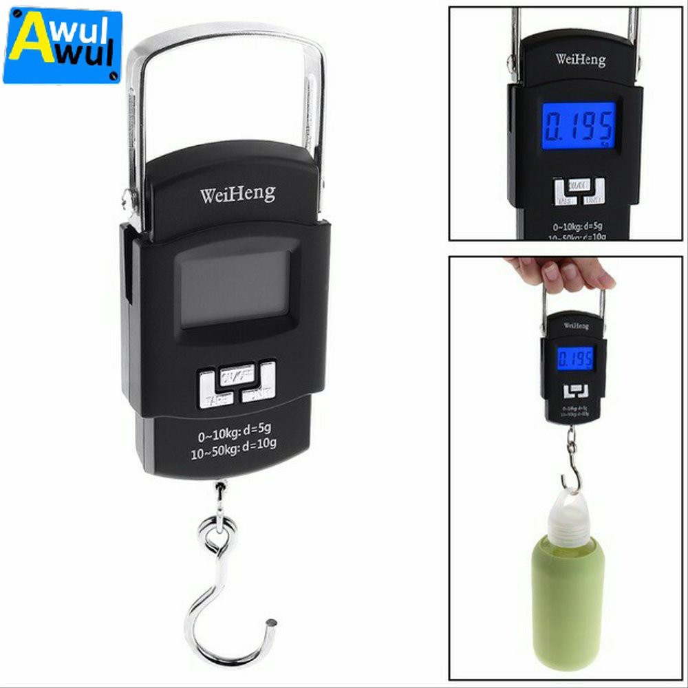 Unik Timbangan Gantung Digital Serbaguna 50 KG - Timbangan Beras Limited