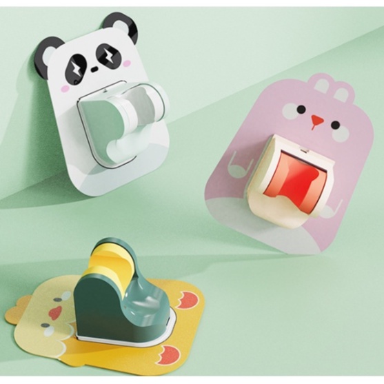 Gantungan SHOWER Kartun Hewan Imut / Hanger Shower Bidet Holder Animal / Gantungan Sapu Pel Gambar Karakter Hewan Lucu / Gantungan Animals Shower Holder