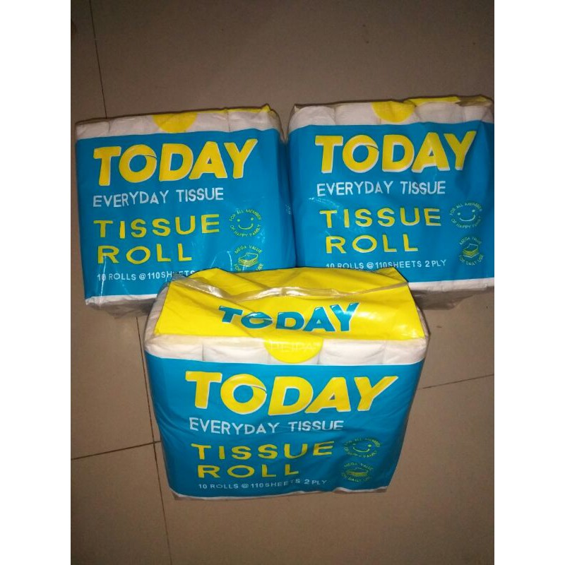 TISU ROL TODAY/TISSUE ROLL TODAY TANPA TULANG/TISU ROLL JOLLY