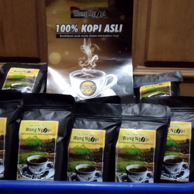 

Kopi Bubuk Spesial "WONG NGOPI" 250gr