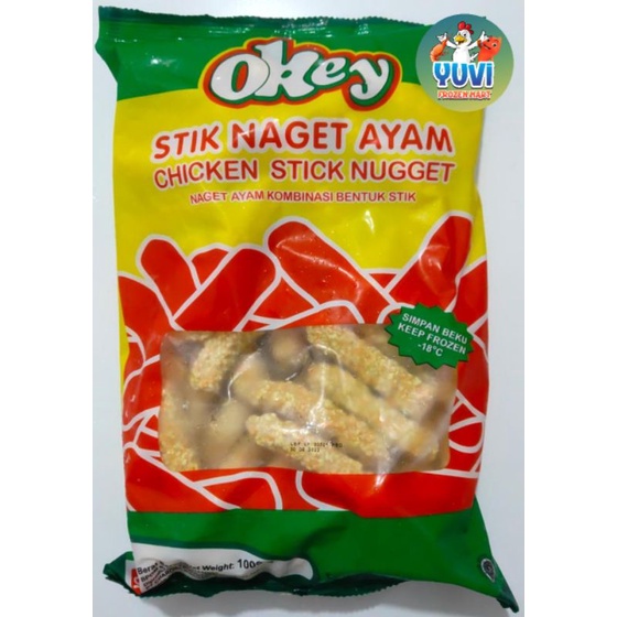 

Okey Chicken Stick Nugget 1000gr