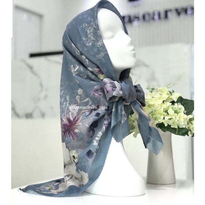 buttonscarves preloved fiore denim