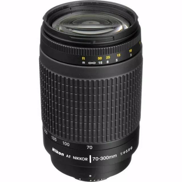 Lensa Nikon Tele Zoom AF NIKKOR 70-300MM f/4-5.6G