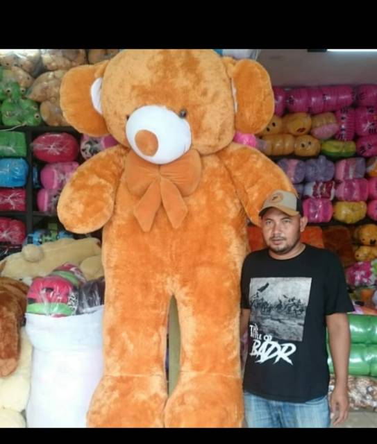 Boneka teddy bear super besar 2 meter