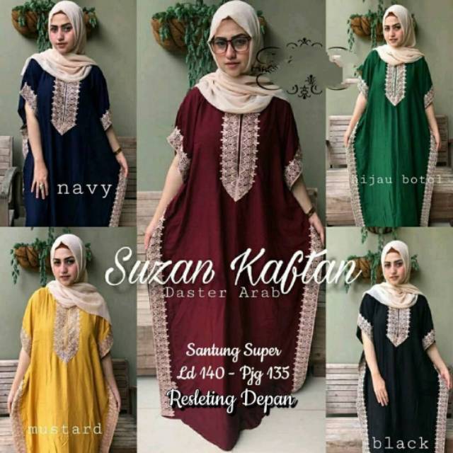 DASTER ARABIAN|SUZAN KAFTAN|DASTER MURAH,DASTER RENDA KELELAWAR ARABIAN