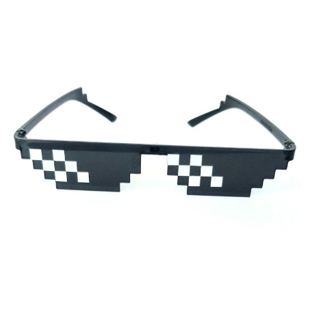 ✅Kaca mata Minecraft kacamata pixel minicraft kacamata trending kacamata hits Kacamata Kotak Thug Li