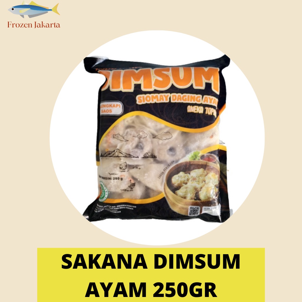 

Dimsum Mix isi 15 250gr by Sakana Food / Dimsum / Sakana / Siomay / Makanan Beku FROZEN JAKARTA CABANG TANGERANG