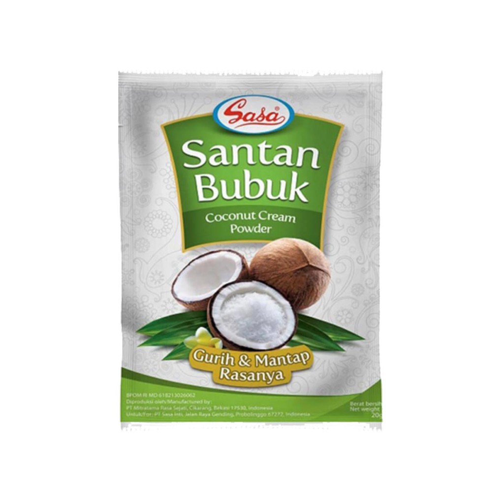 

Sasa santan bubuk 80 gram (75 gram)