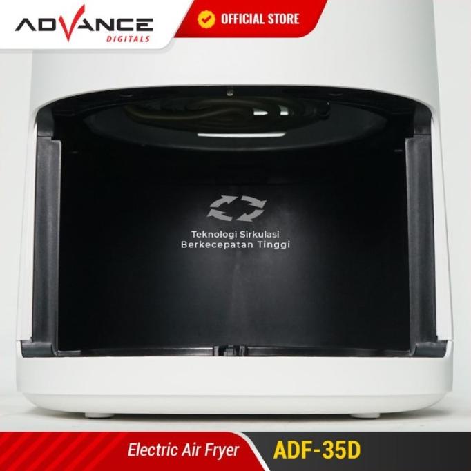 Advance Air Fryer Digital 3,5 Liter ADF-35D Deep Fryer New Model